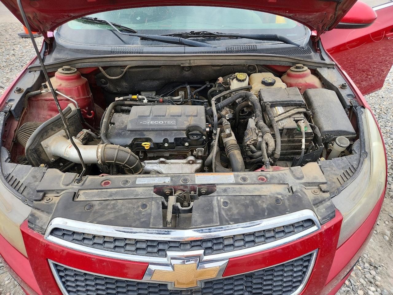 2012 Chevrolet Cruze Eco Red vin: 1G1PJ5SC8C7208891