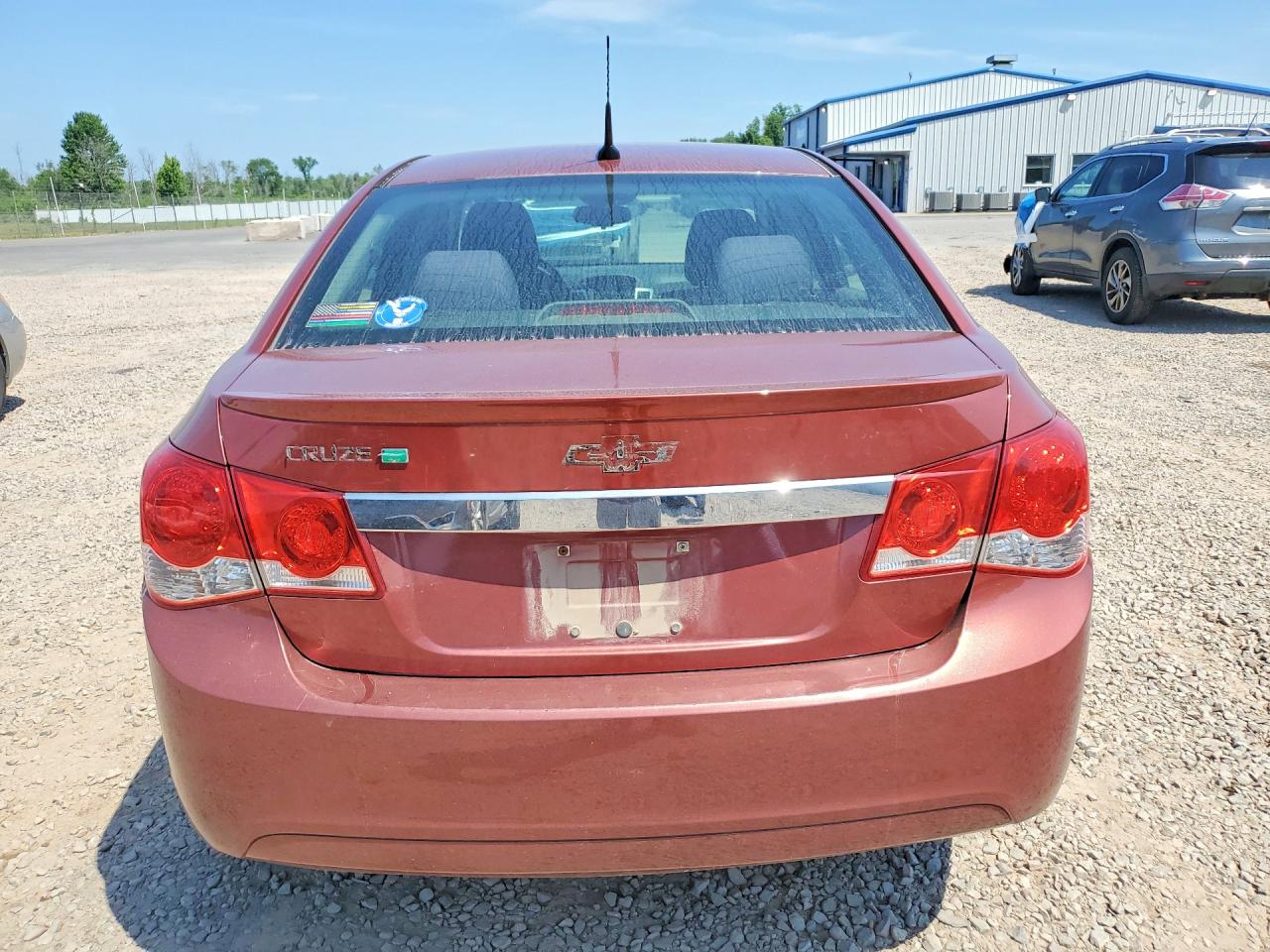 2012 Chevrolet Cruze Eco Burgundy vin: 1G1PJ5SC8C7317657