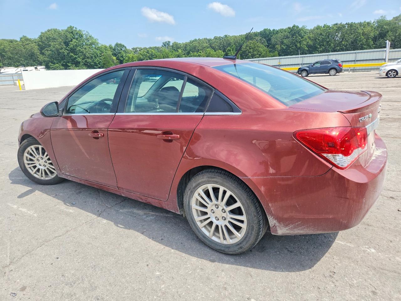 2012 Chevrolet Cruze Eco Red vin: 1G1PJ5SC8C7337231