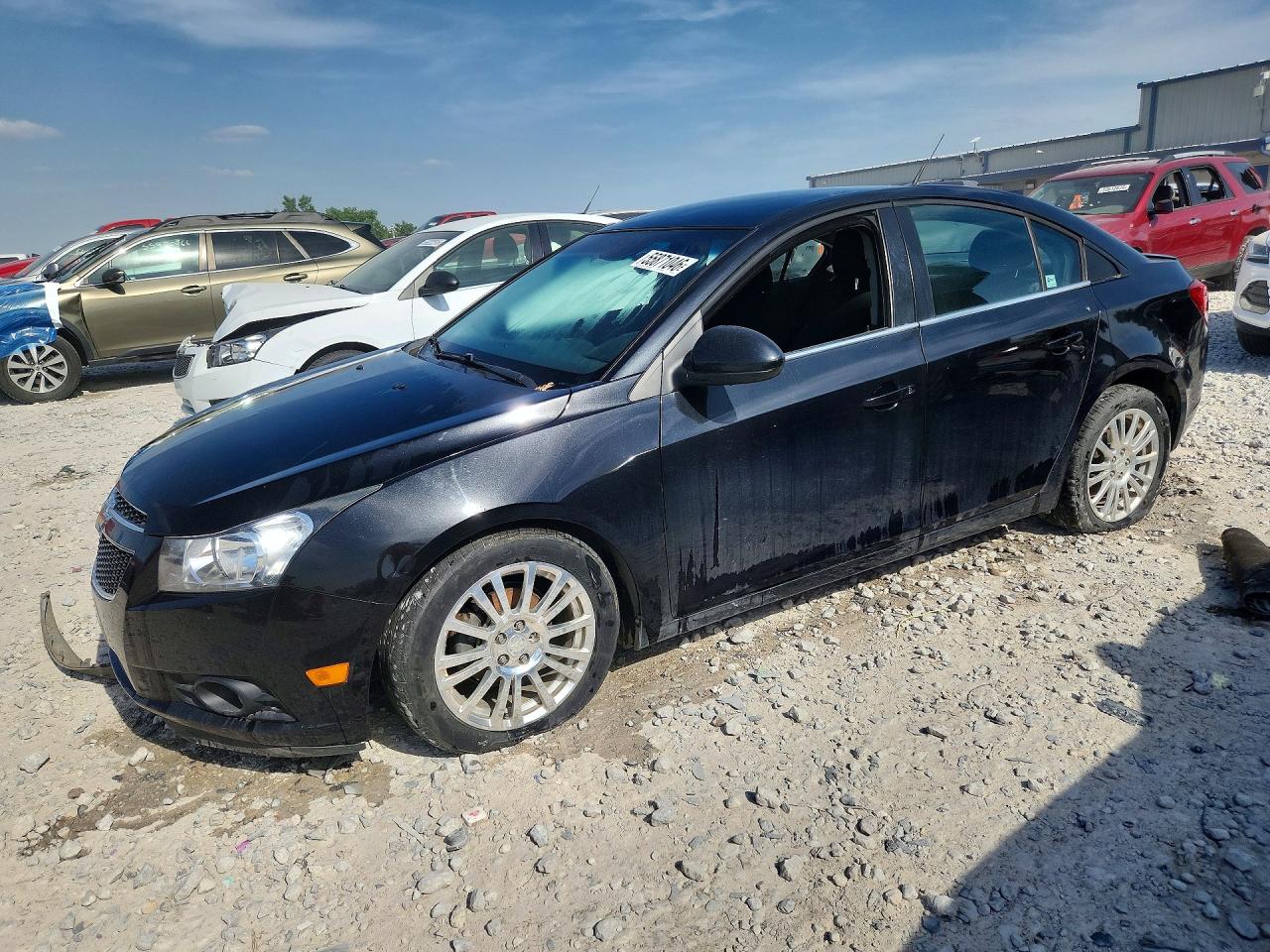 2012 Chevrolet Cruze Eco Black vin: 1G1PJ5SC8C7342784