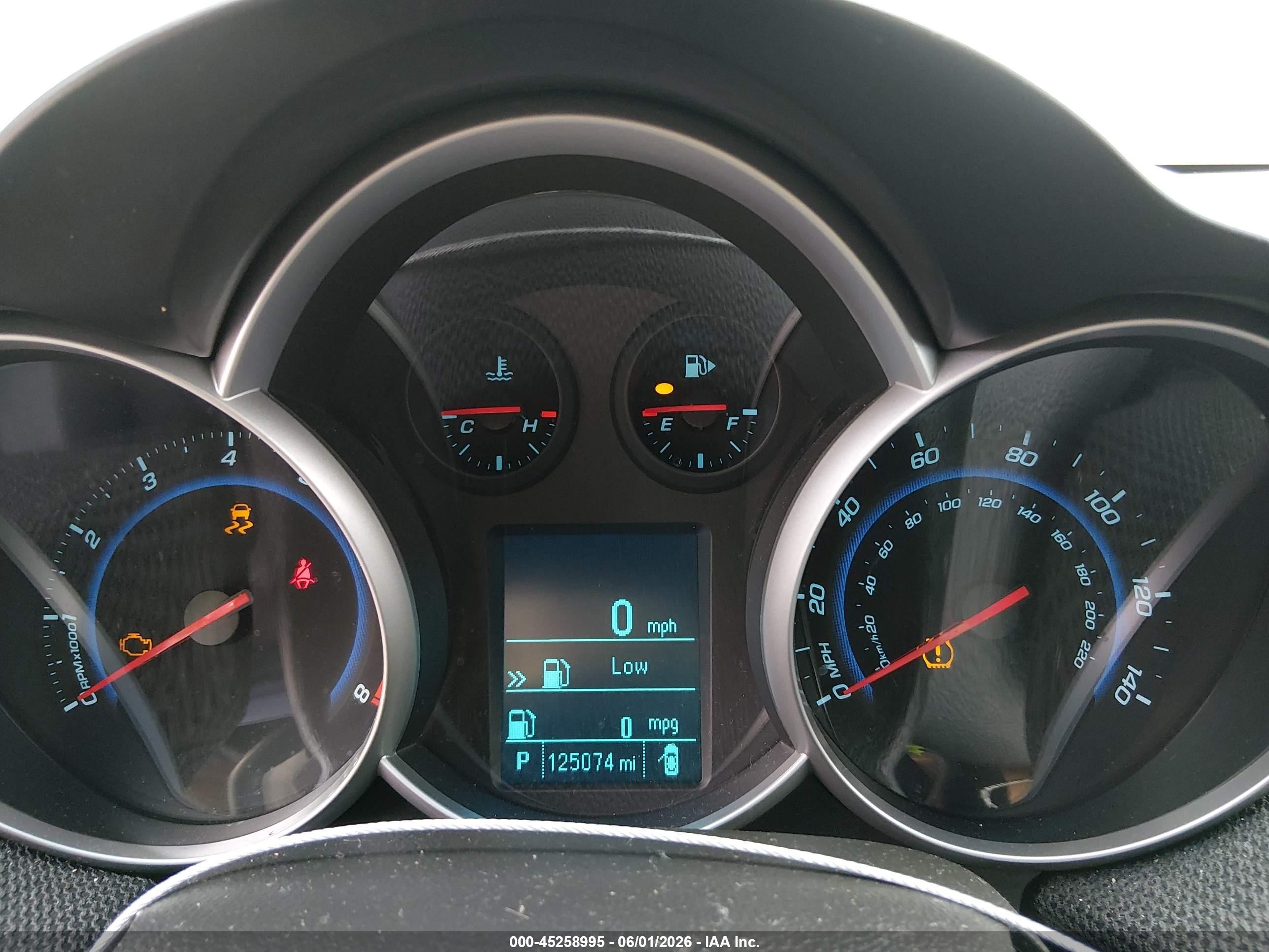 2012 Chevrolet Cruze Eco Blue vin: 1G1PJ5SC9C7318834