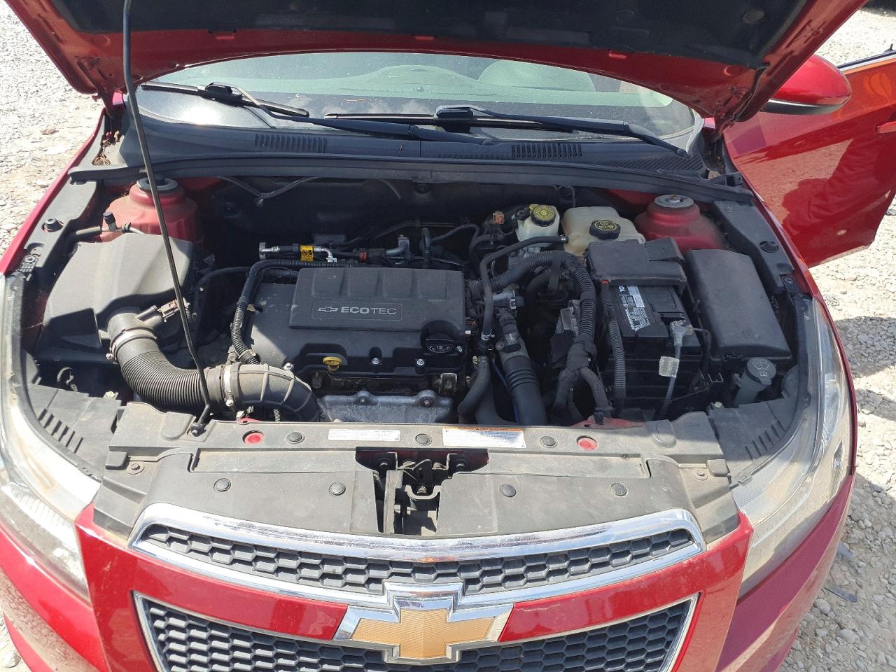 2012 Chevrolet Cruze Eco Red vin: 1G1PJ5SC9C7397938