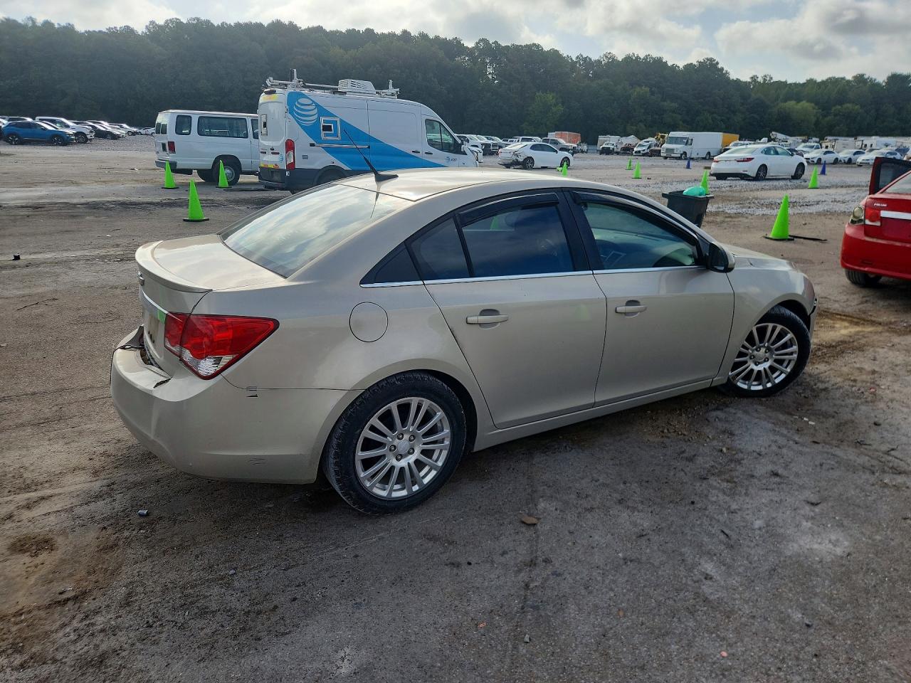 2012 Chevrolet Cruze Eco Gold vin: 1G1PJ5SCXC7281292