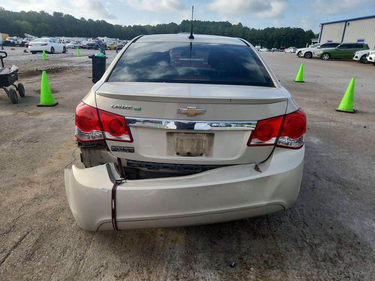 2012 Chevrolet Cruze Eco Gold vin: 1G1PJ5SCXC7281292