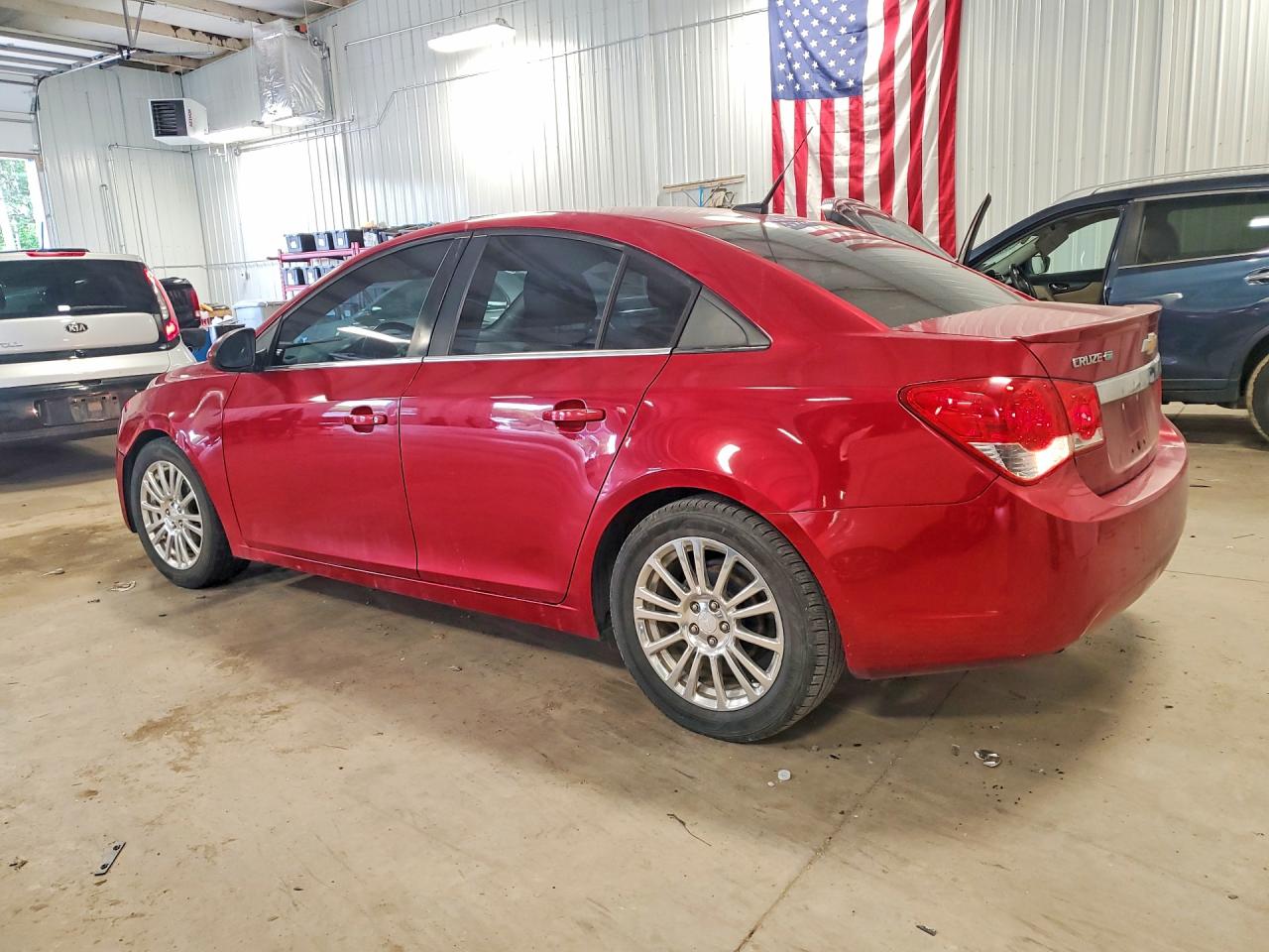 2012 Chevrolet Cruze Eco Red vin: 1G1PJ5SCXC7405030
