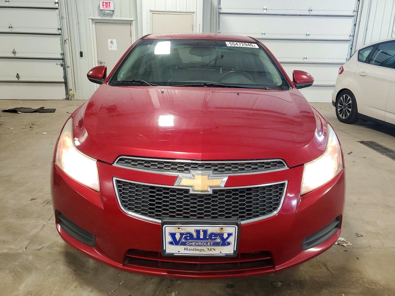 2012 Chevrolet Cruze Eco Red vin: 1G1PJ5SCXC7405030