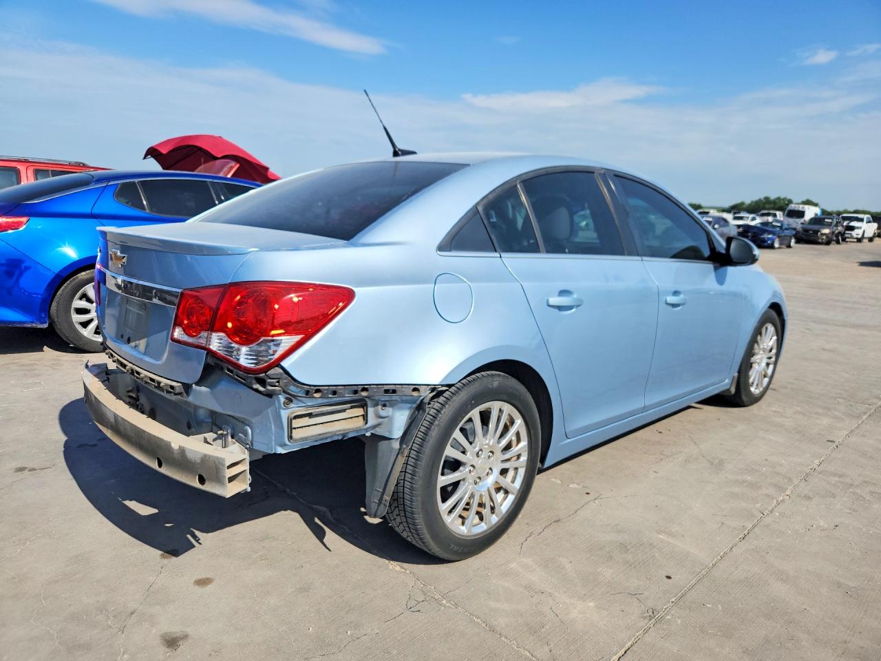 2011 Chevrolet Cruze Eco Blue vin: 1G1PK5S90B7223238