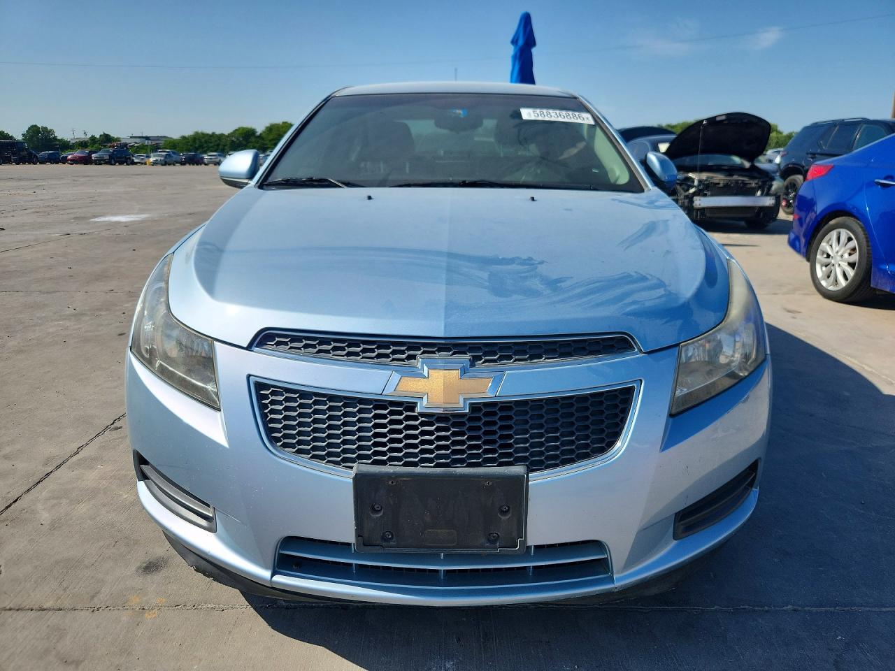 2011 Chevrolet Cruze Eco Blue vin: 1G1PK5S90B7223238