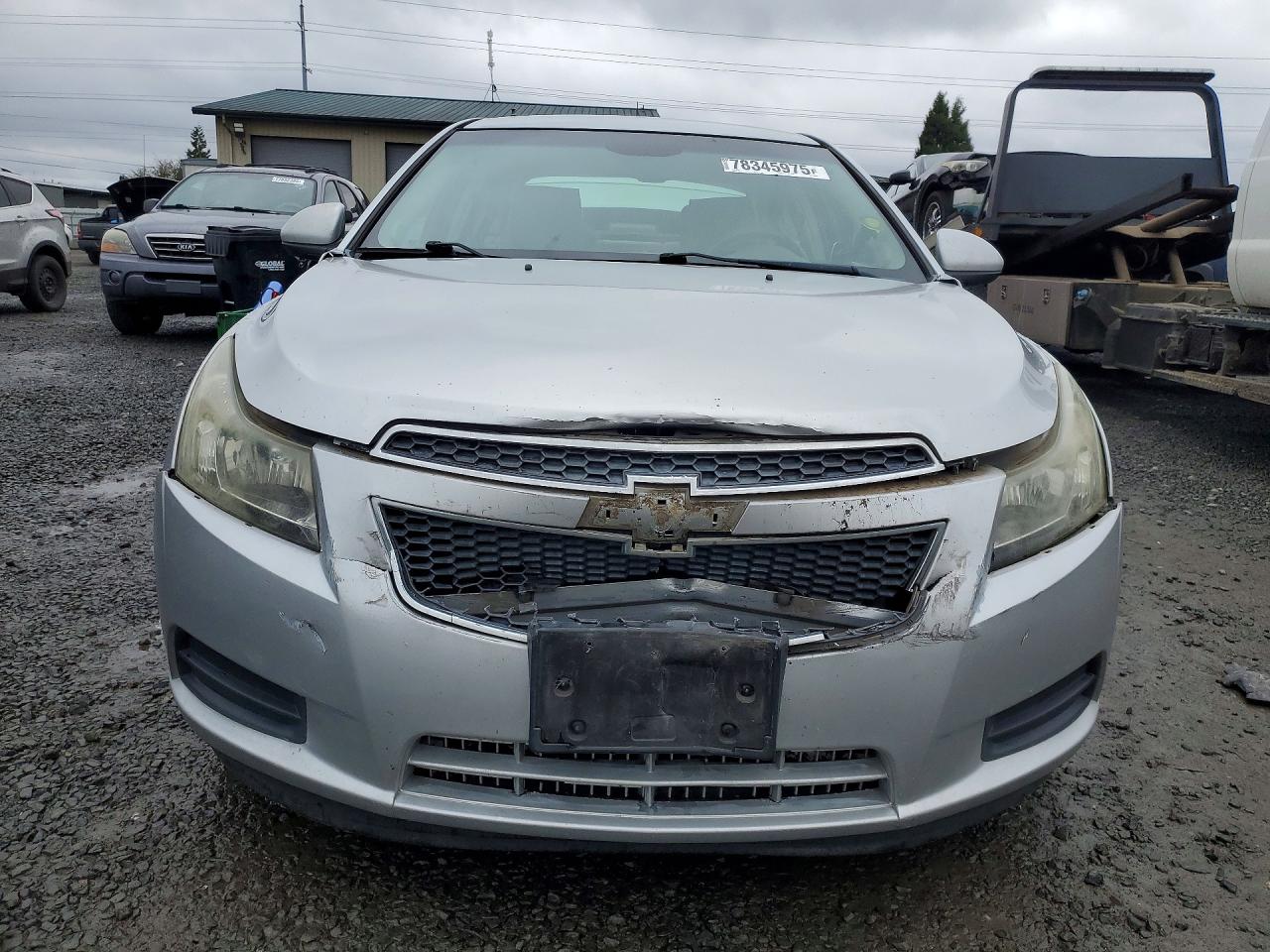 2011 Chevrolet Cruze Eco Silver vin: 1G1PK5S92B7264499