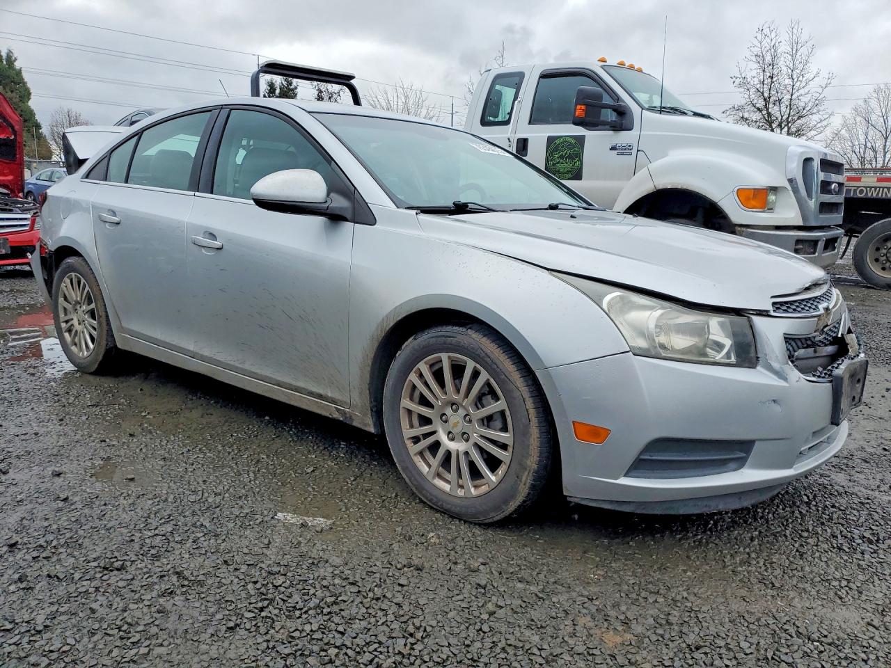 2011 Chevrolet Cruze Eco Silver vin: 1G1PK5S92B7264499