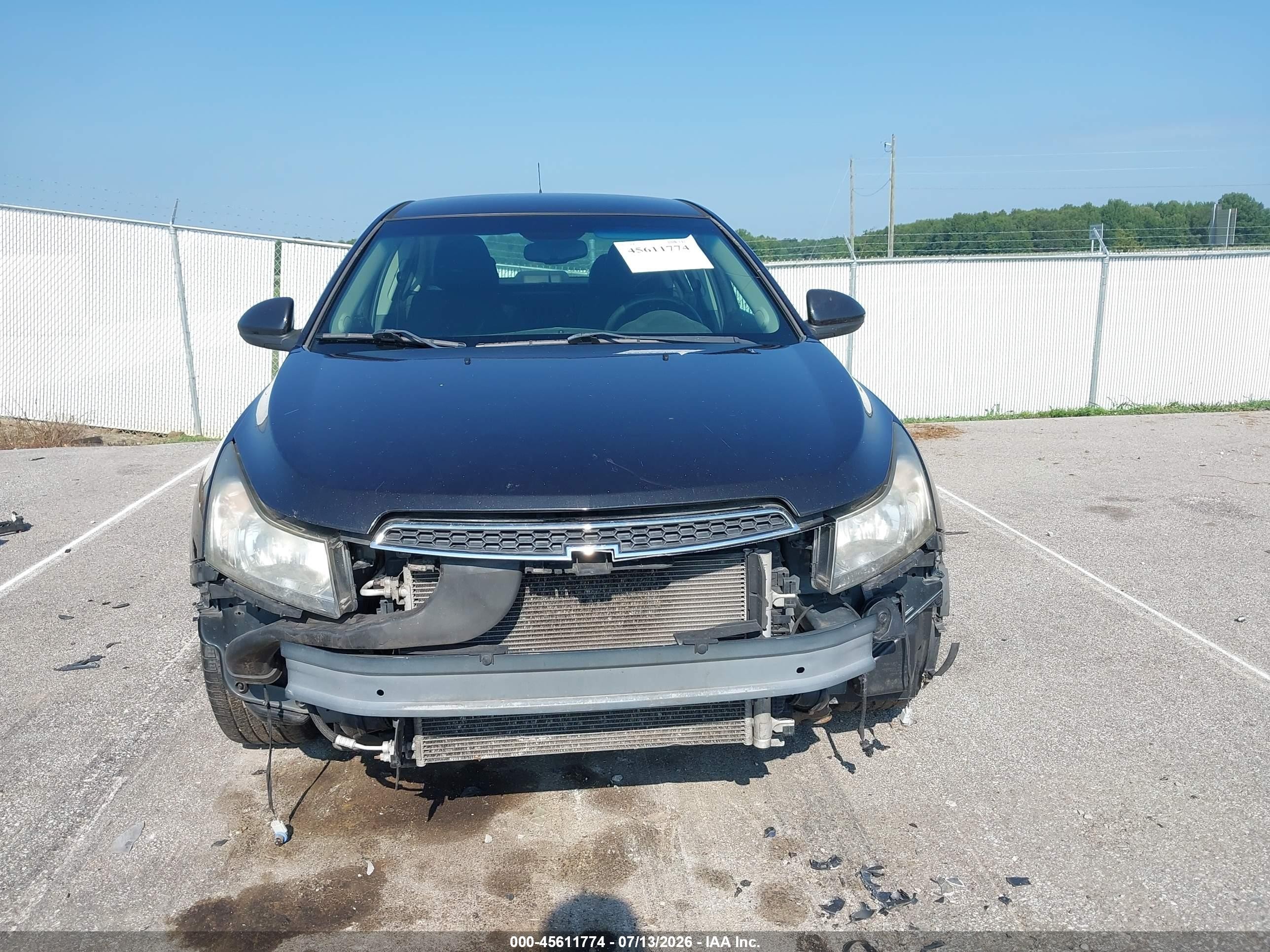 2011 Chevrolet Cruze Eco Blue vin: 1G1PK5S94B7307532