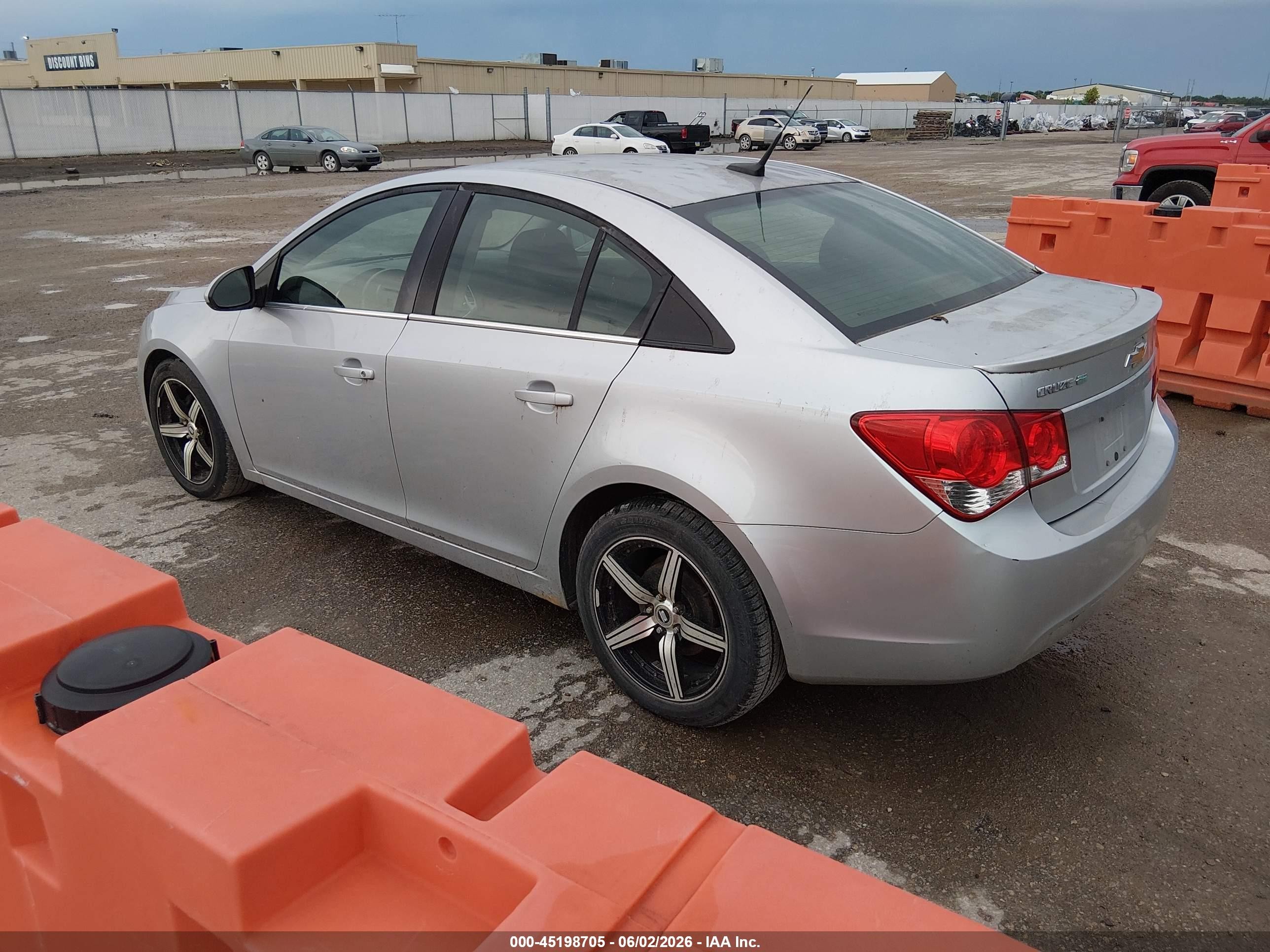 2011 Chevrolet Cruze Eco Серебряный vin: 1G1PK5S97B7198130