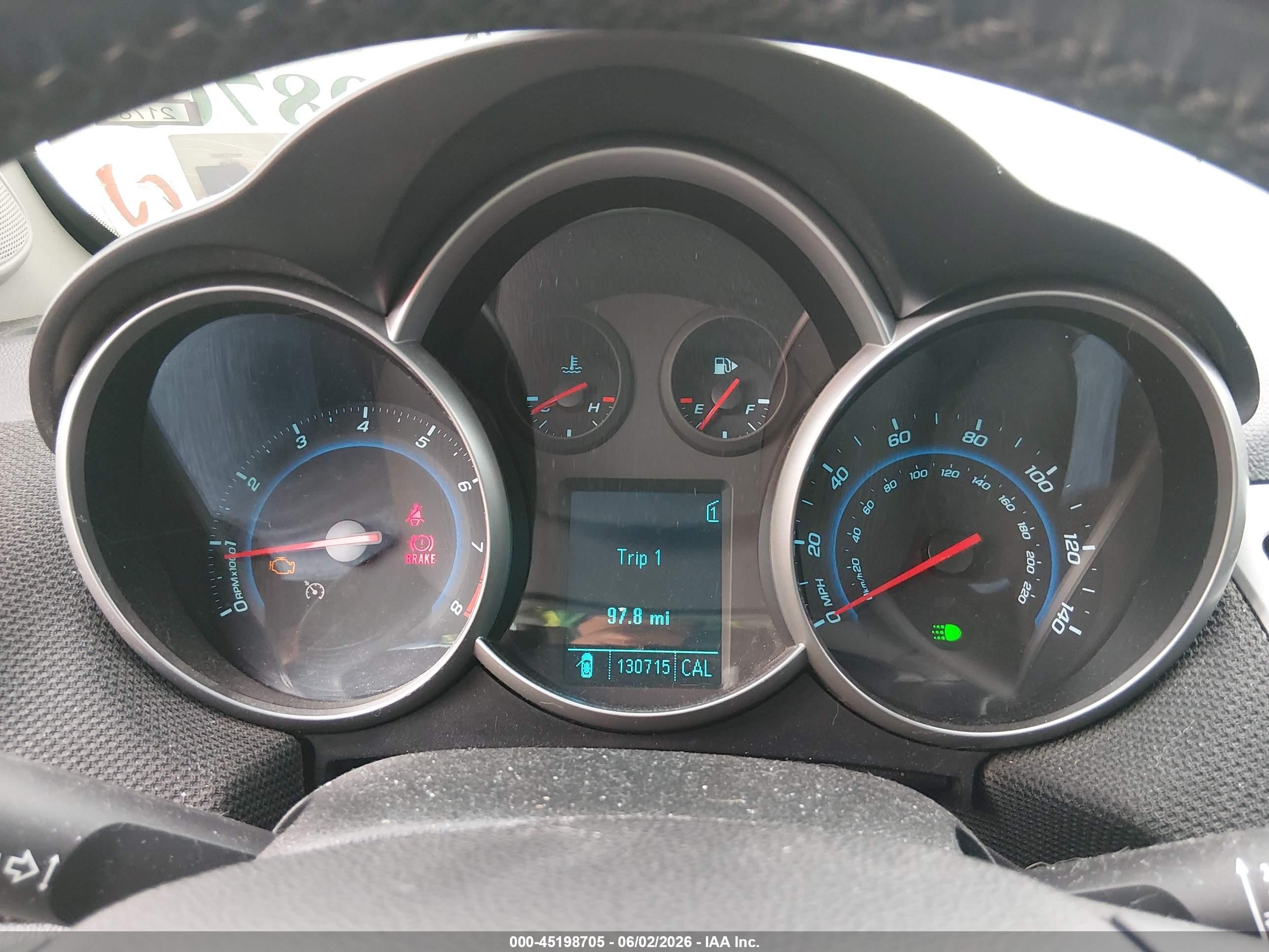 2011 Chevrolet Cruze Eco Серебряный vin: 1G1PK5S97B7198130