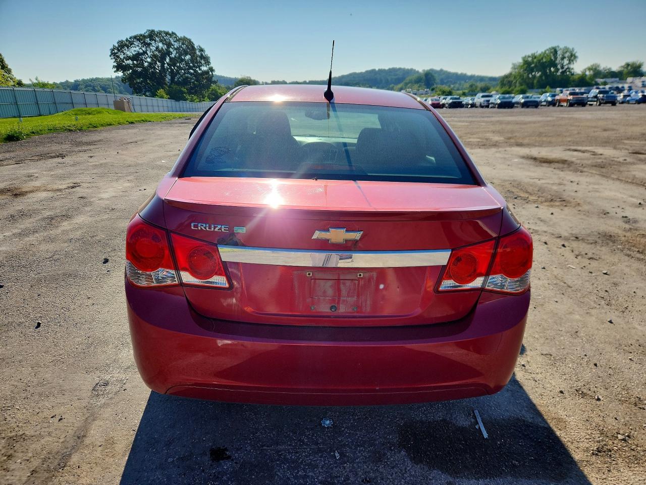 2011 Chevrolet Cruze Eco Red vin: 1G1PK5S97B7219073