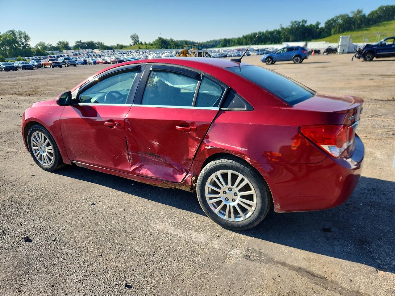 2011 Chevrolet Cruze Eco Red vin: 1G1PK5S97B7219073