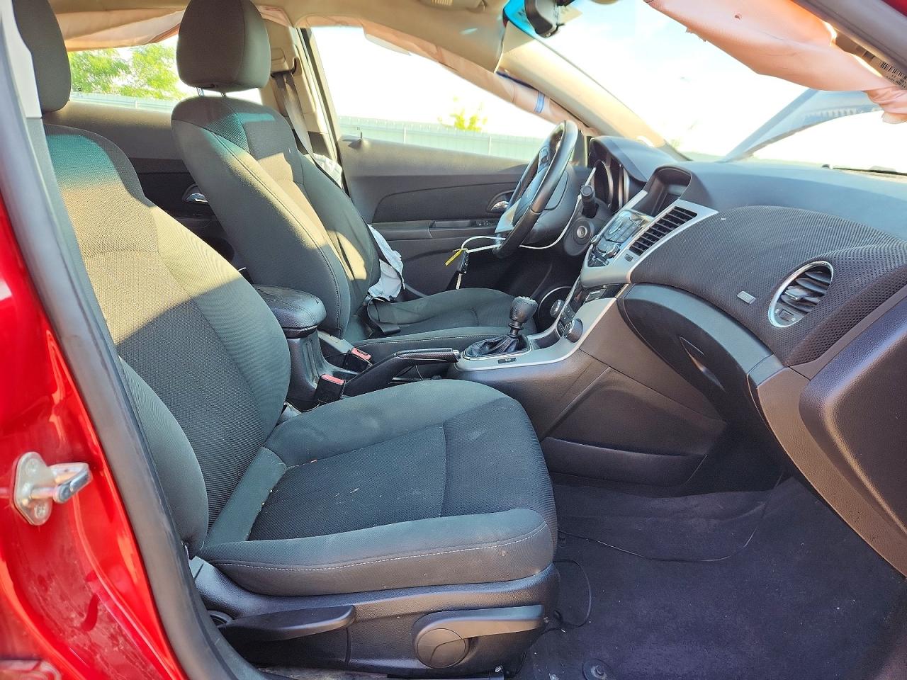 2011 Chevrolet Cruze Eco Red vin: 1G1PK5S97B7219073