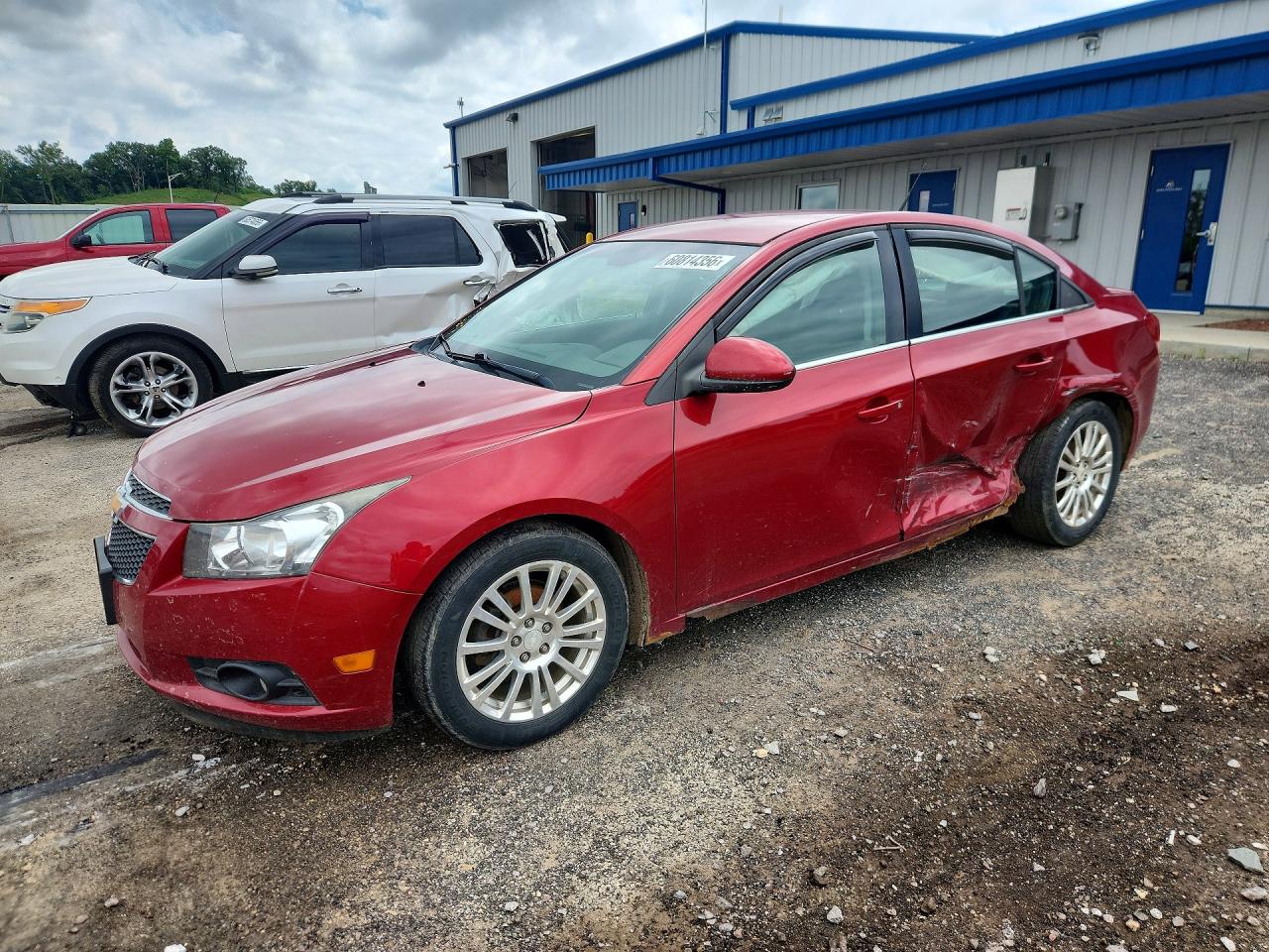 2011 Chevrolet Cruze Eco Red vin: 1G1PK5S97B7219073