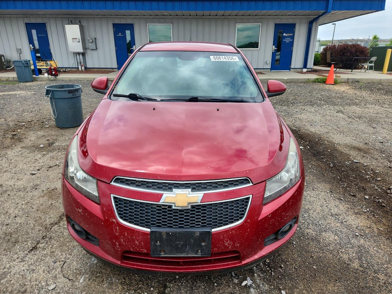 2011 Chevrolet Cruze Eco Red vin: 1G1PK5S97B7219073