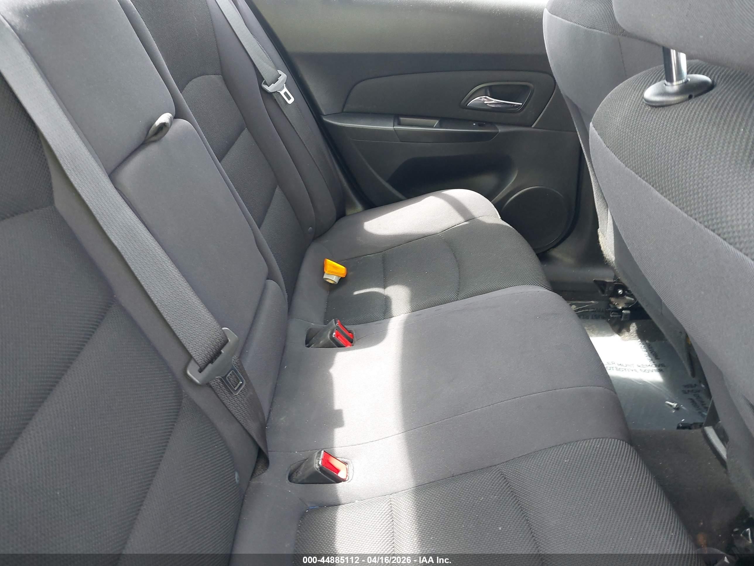 2014 Chevrolet Cruze Lt White vin: 1G1PK5SB0E7181502