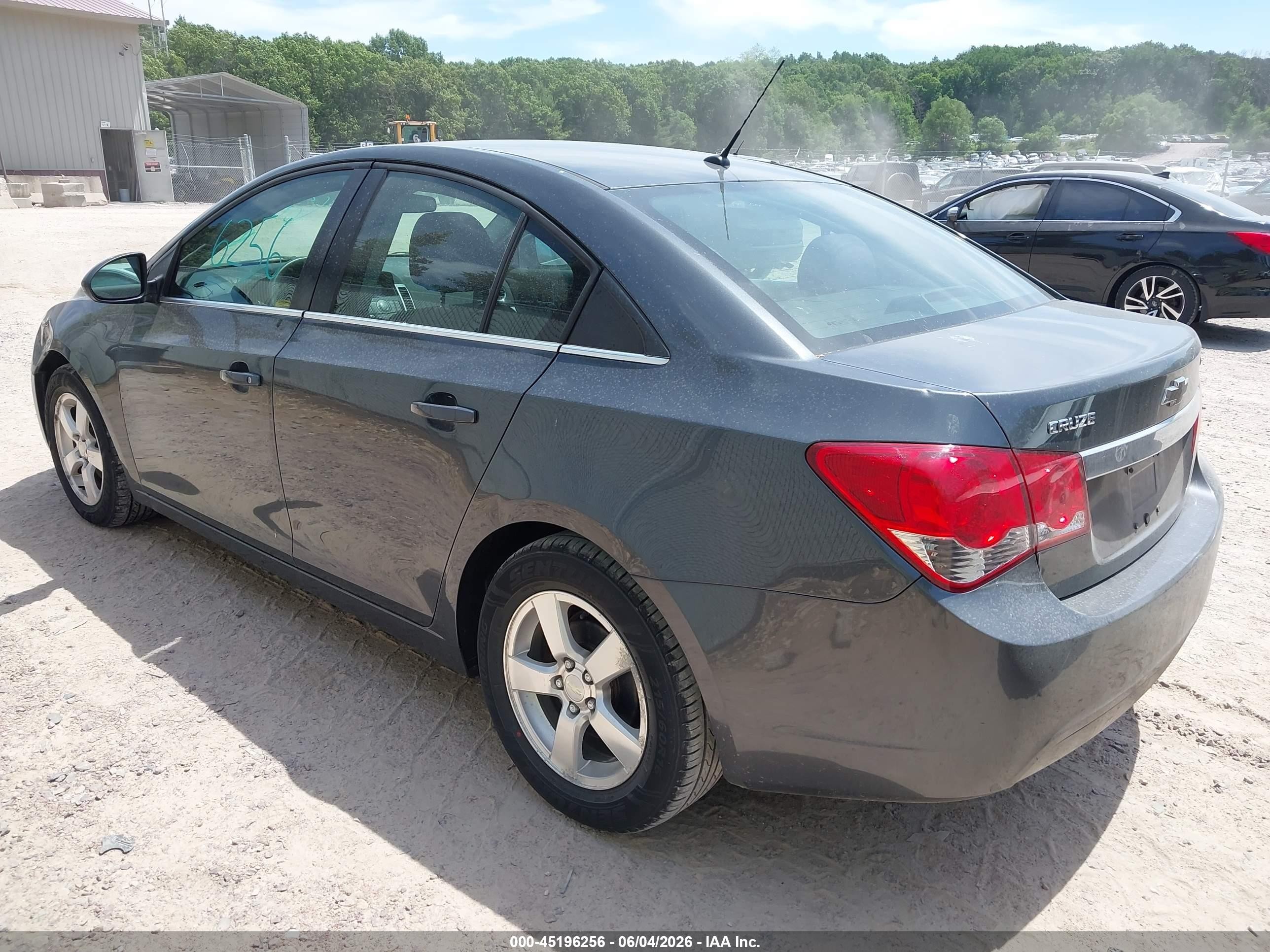 2013 Chevrolet Cruze Lt Blue vin: 1G1PK5SB1D7185881