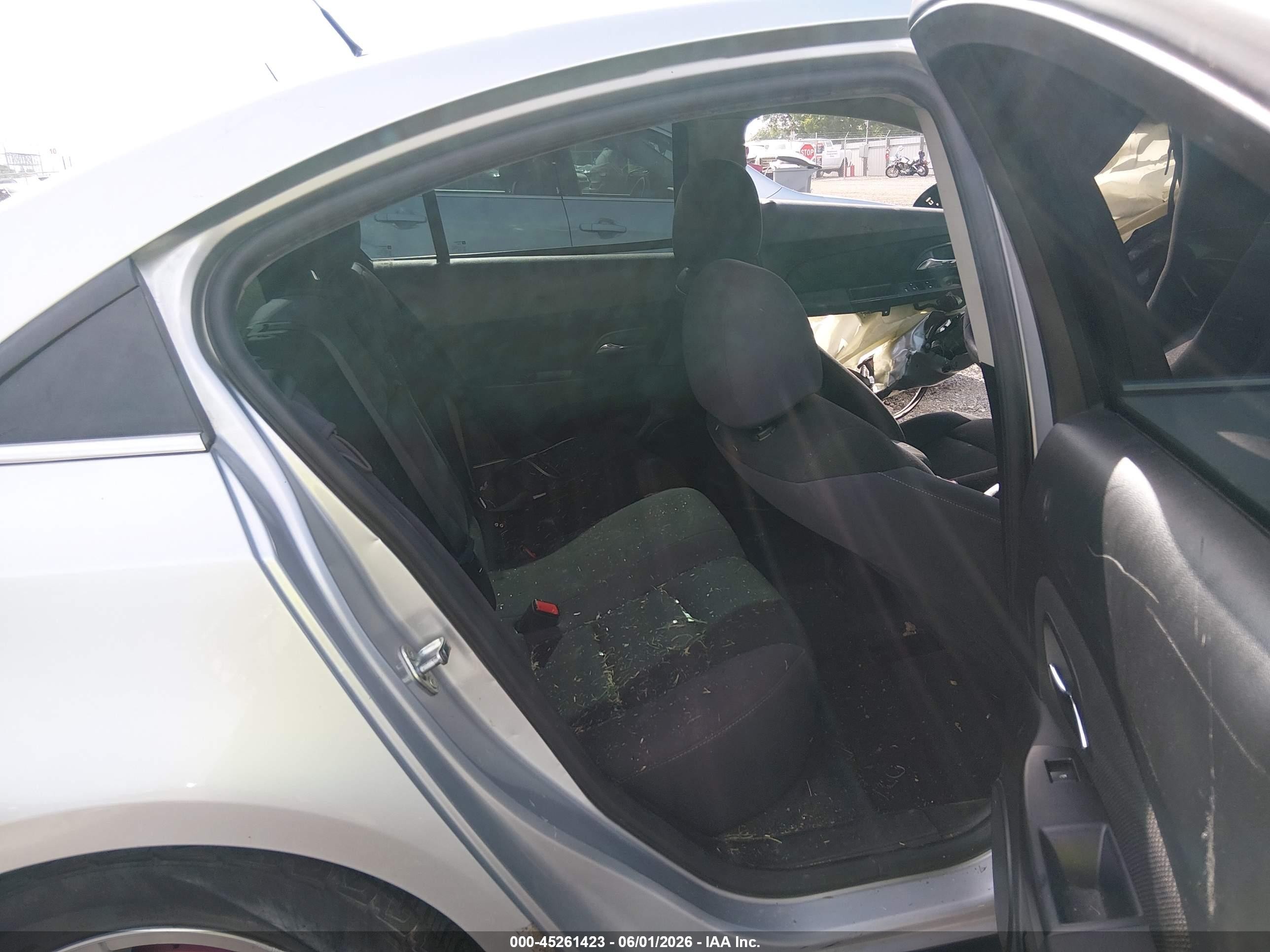 2014 Chevrolet Cruze Lt Silver vin: 1G1PK5SB2E7188130