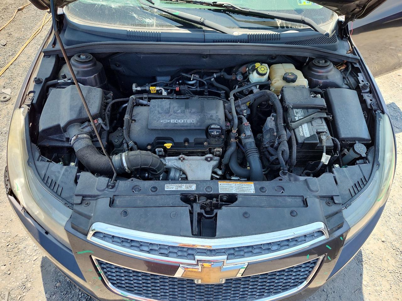 2014 Chevrolet Cruze Lt Charcoal vin: 1G1PK5SB8E7466481