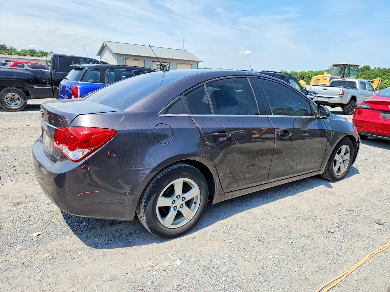 2014 Chevrolet Cruze Lt Charcoal vin: 1G1PK5SB8E7466481