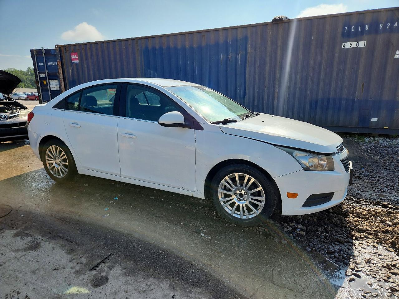 2012 Chevrolet Cruze Eco Белый vin: 1G1PK5SC0C7134010