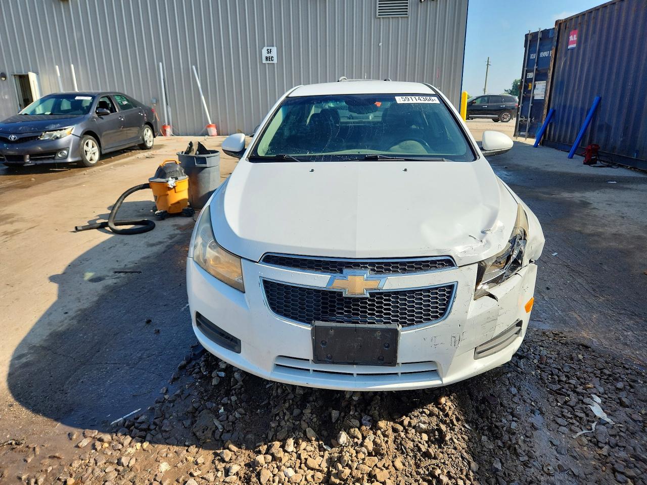 2012 Chevrolet Cruze Eco Белый vin: 1G1PK5SC0C7134010