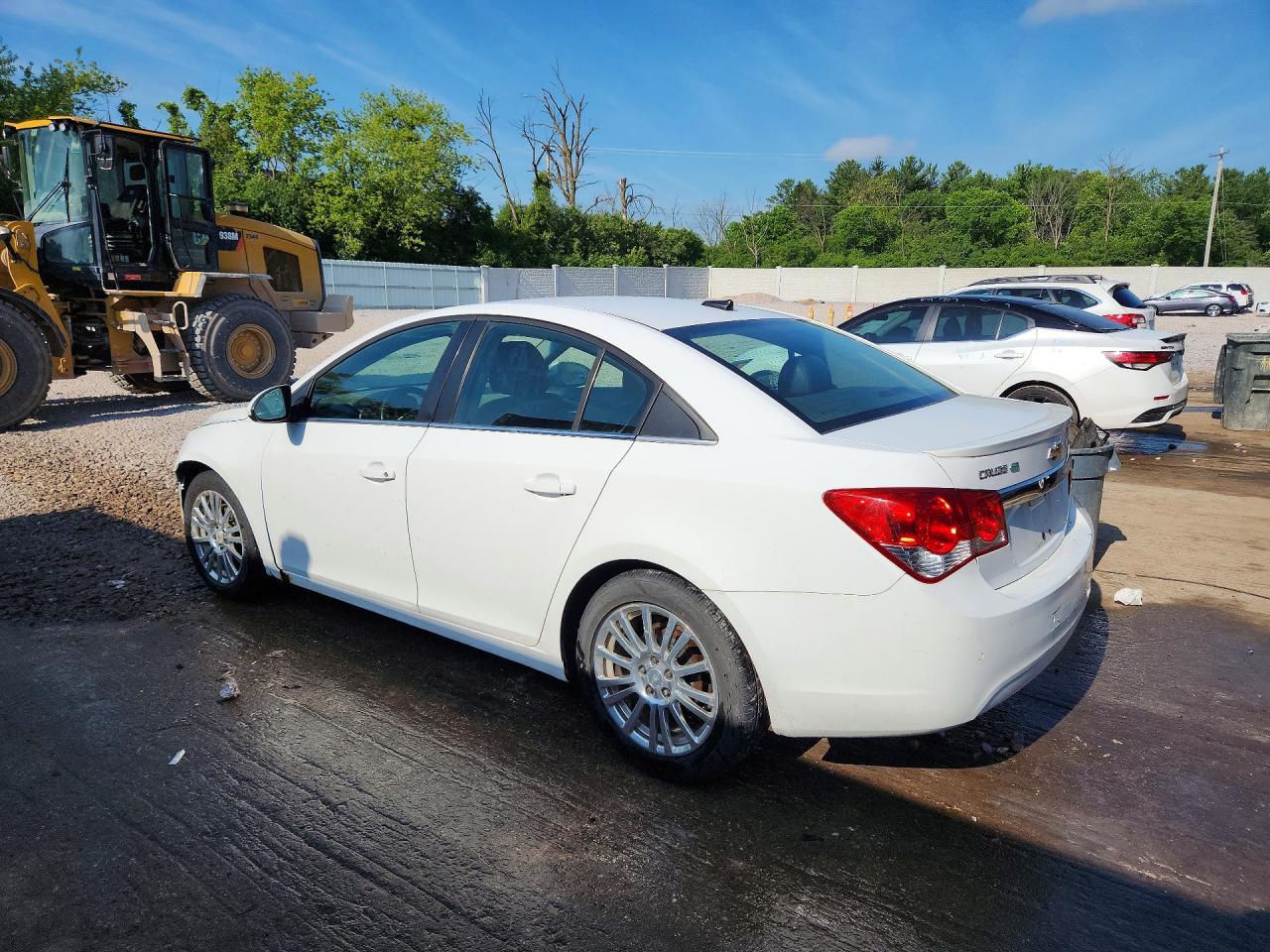 2012 Chevrolet Cruze Eco Белый vin: 1G1PK5SC0C7134010