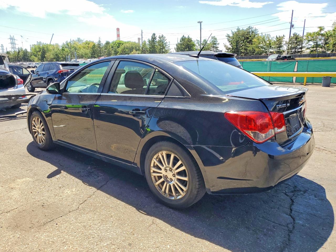 2012 Chevrolet Cruze Eco Black vin: 1G1PK5SC2C7154694