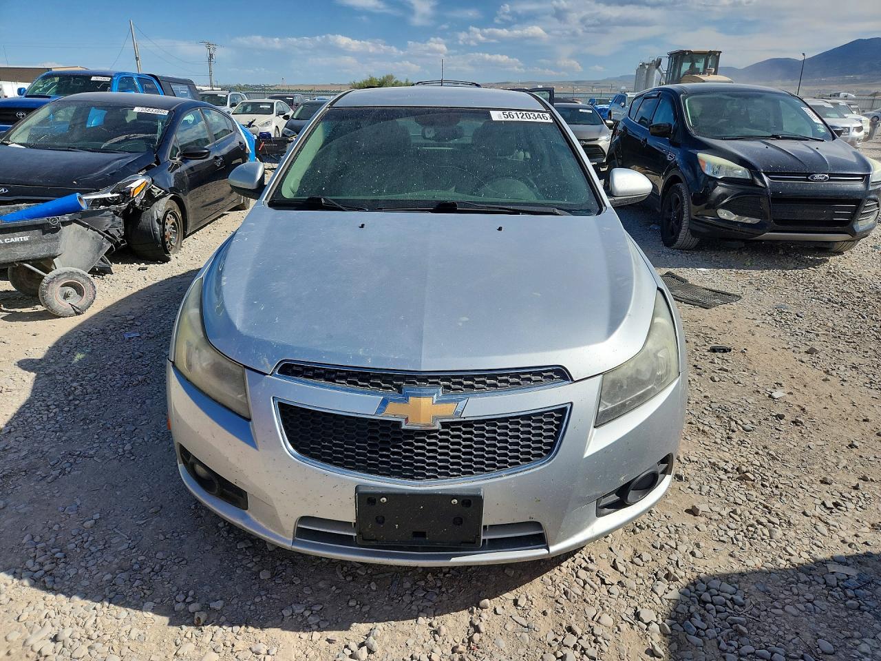 2012 Chevrolet Cruze Eco Silver vin: 1G1PK5SC5C7126212