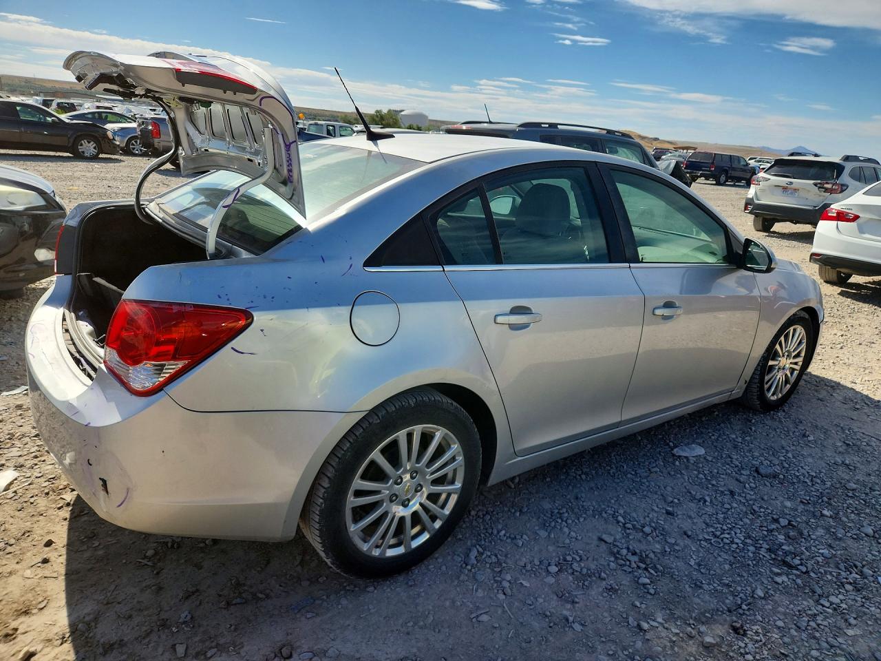 2012 Chevrolet Cruze Eco Silver vin: 1G1PK5SC5C7126212