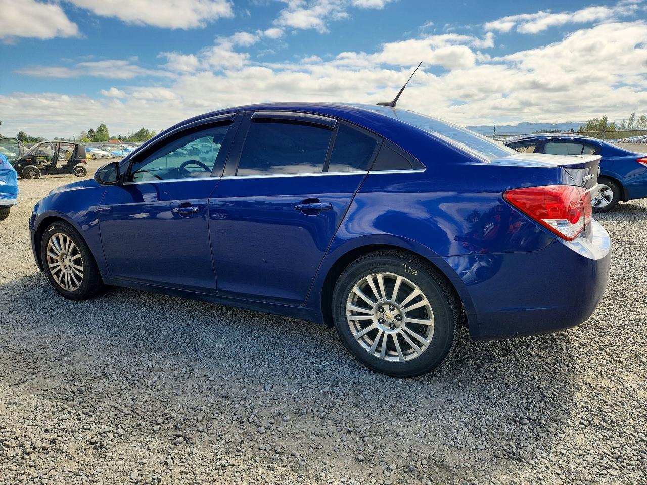 2012 Chevrolet Cruze Eco Blue vin: 1G1PK5SC5C7137226