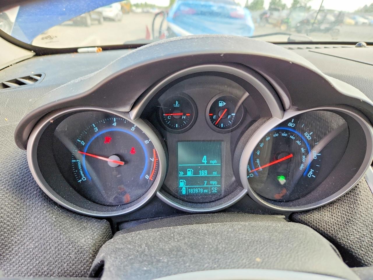 2012 Chevrolet Cruze Eco Blue vin: 1G1PK5SC5C7137226