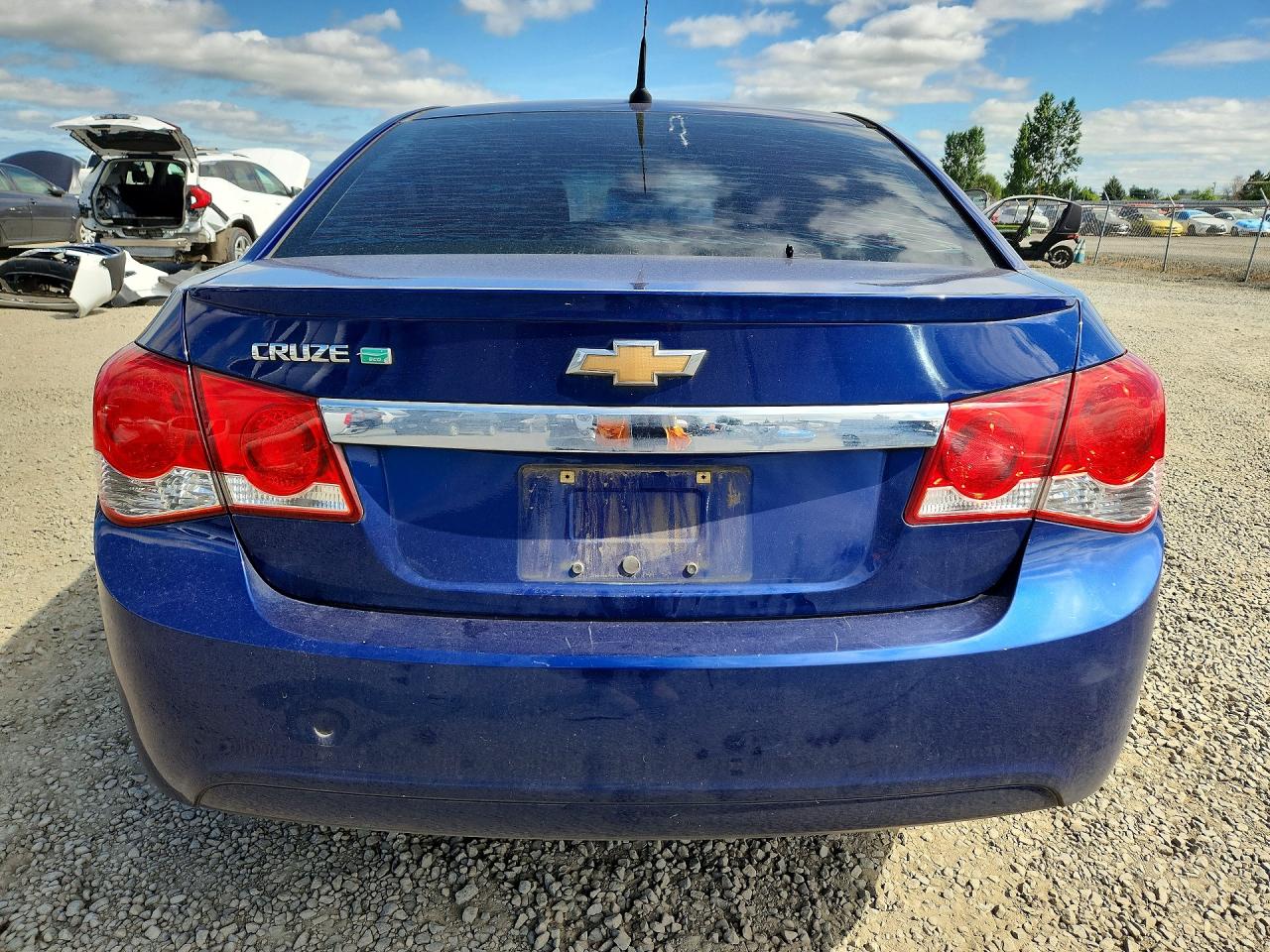 2012 Chevrolet Cruze Eco Blue vin: 1G1PK5SC5C7137226
