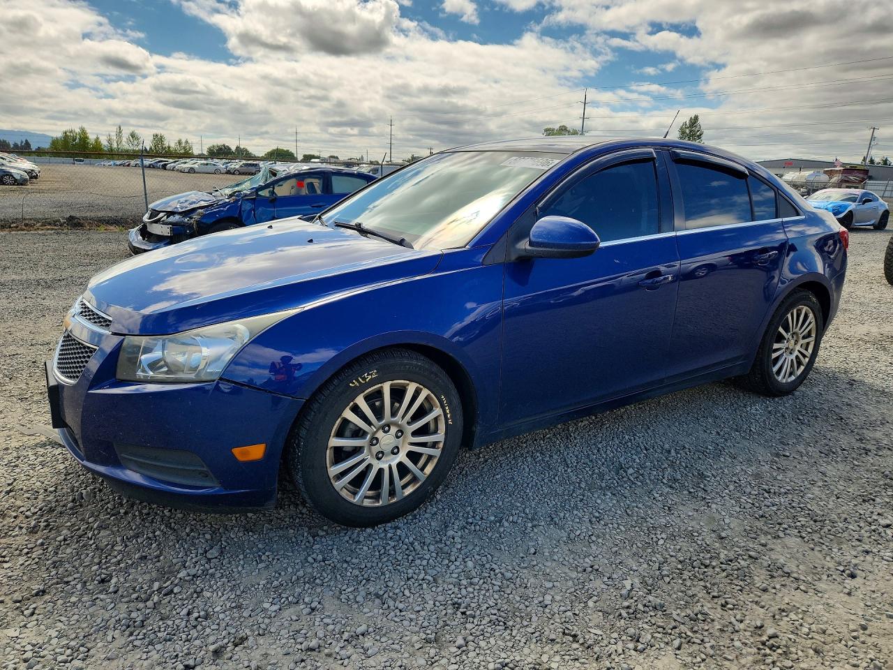 2012 Chevrolet Cruze Eco Blue vin: 1G1PK5SC5C7137226