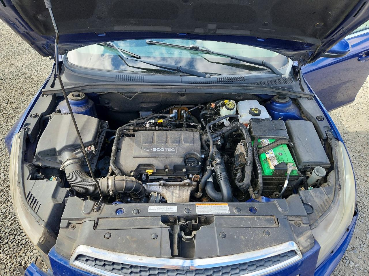 2012 Chevrolet Cruze Eco Blue vin: 1G1PK5SC5C7137226