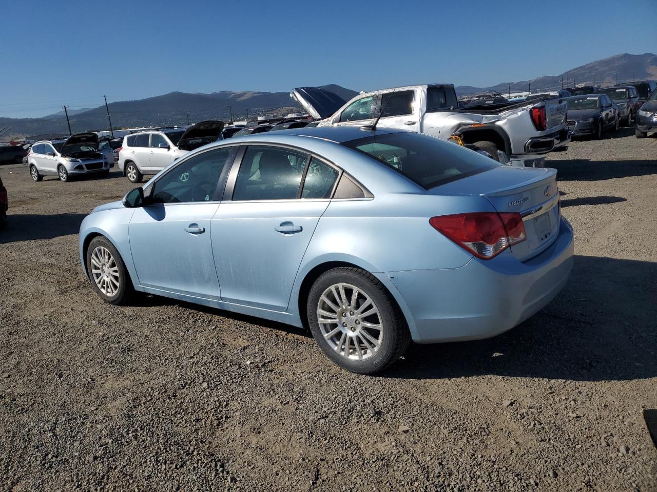2012 Chevrolet Cruze Eco Blue vin: 1G1PK5SC5C7181159