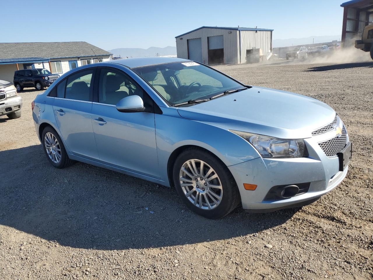 2012 Chevrolet Cruze Eco Blue vin: 1G1PK5SC5C7181159
