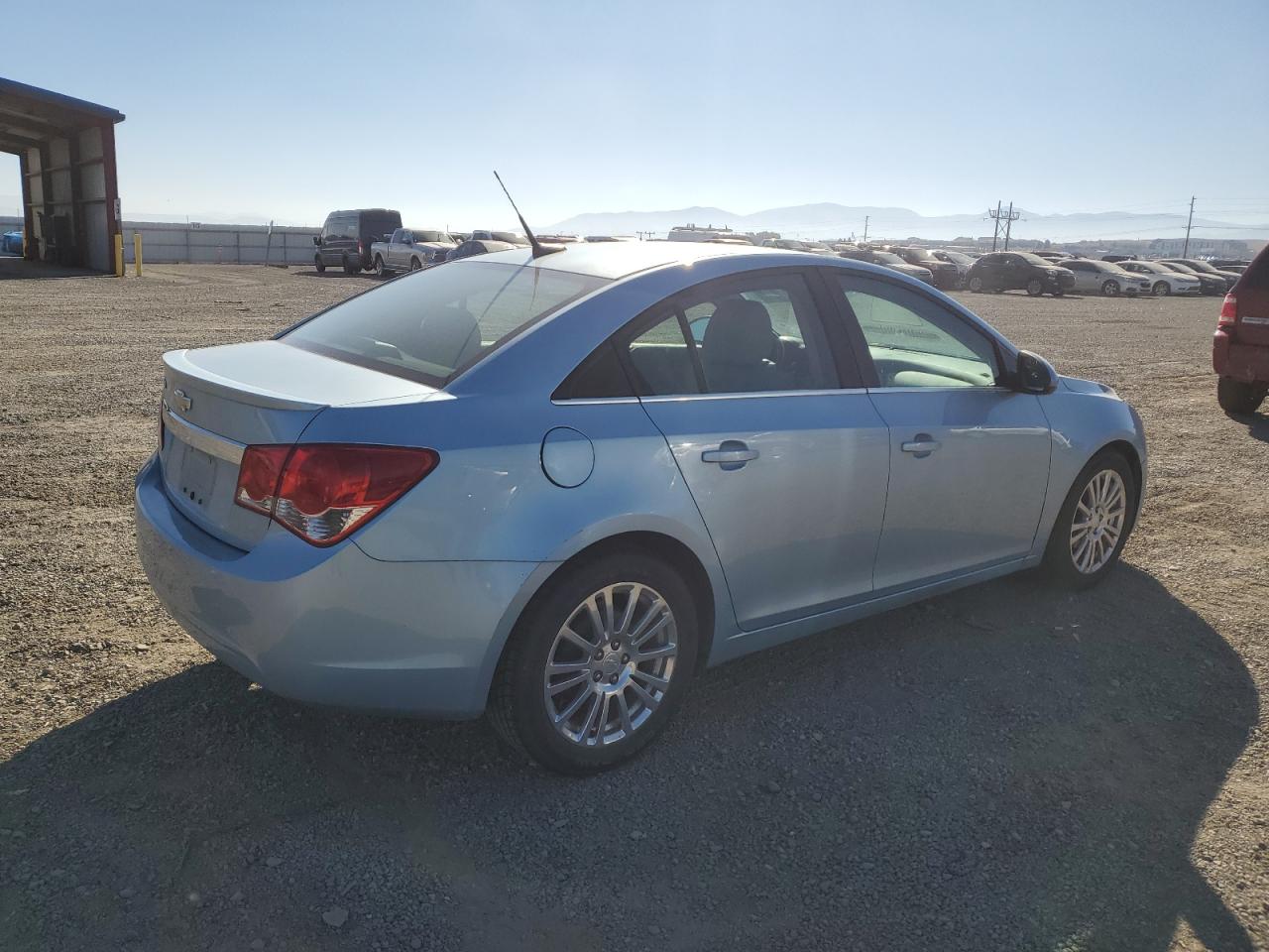 2012 Chevrolet Cruze Eco Blue vin: 1G1PK5SC5C7181159