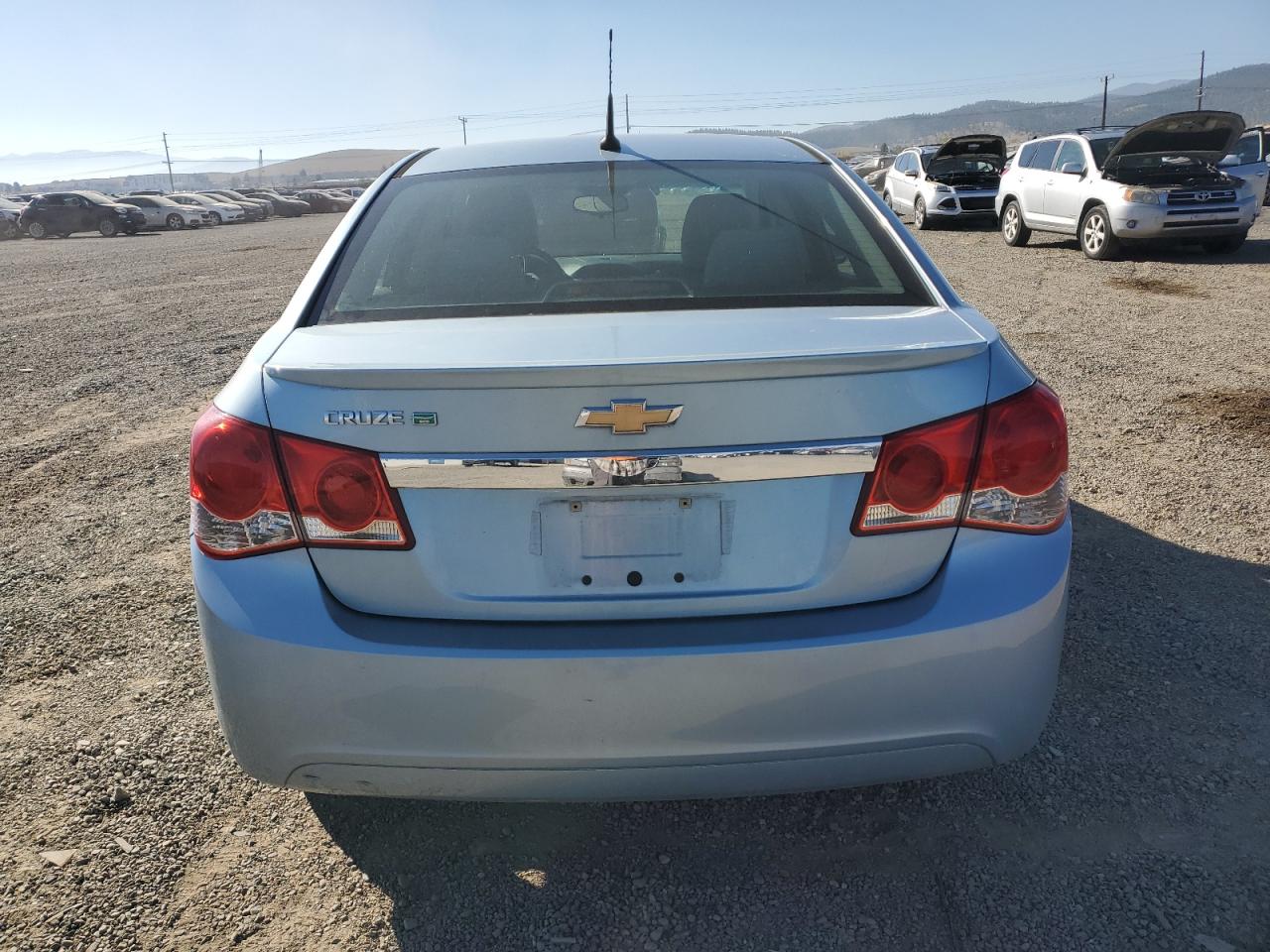 2012 Chevrolet Cruze Eco Blue vin: 1G1PK5SC5C7181159