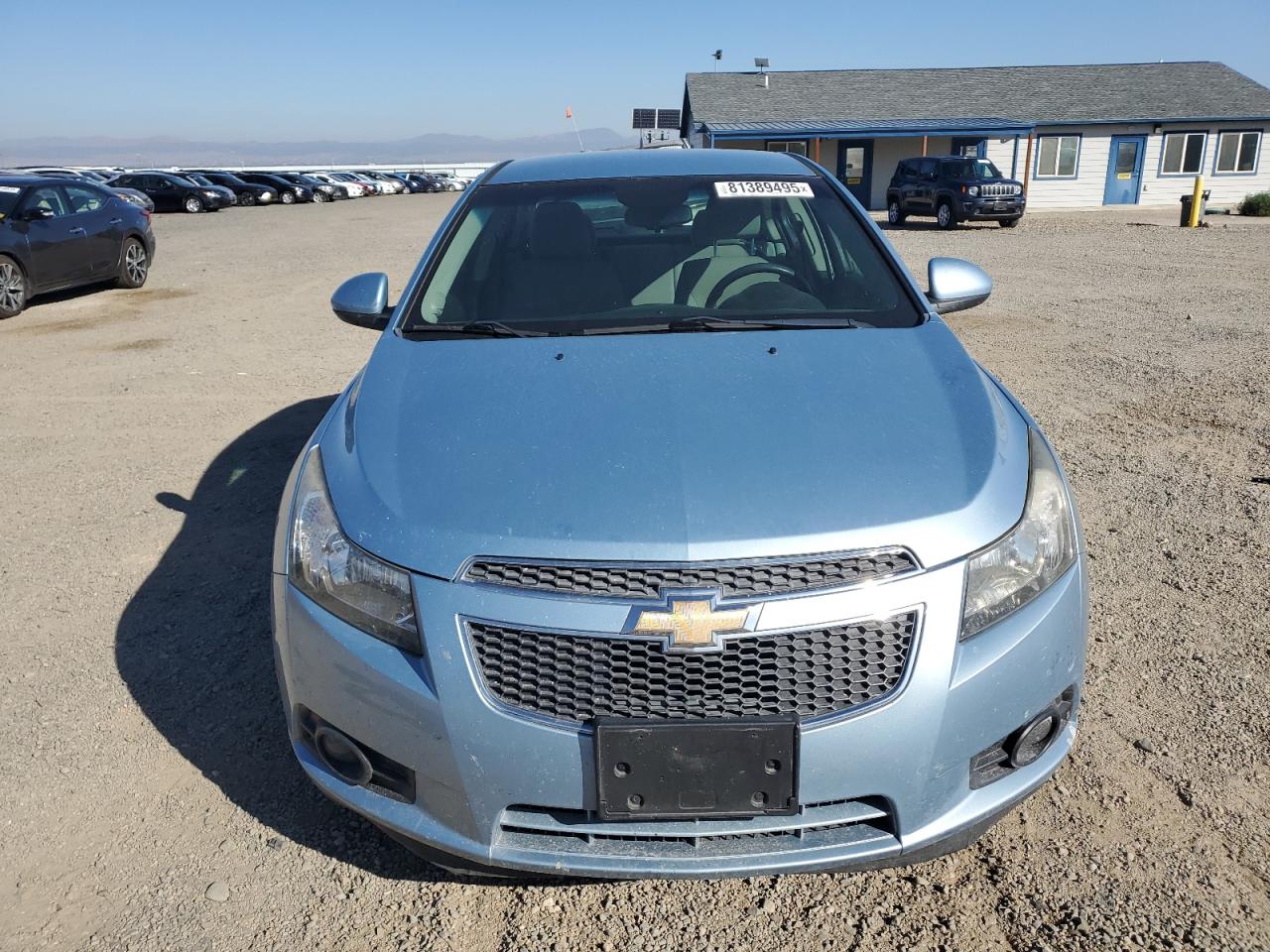 2012 Chevrolet Cruze Eco Blue vin: 1G1PK5SC5C7181159