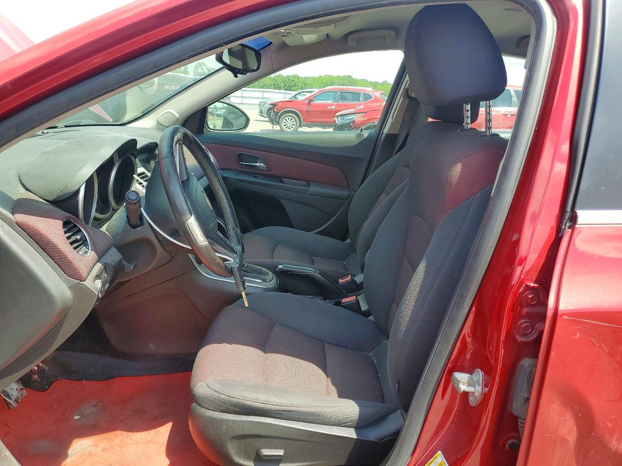 2012 Chevrolet Cruze Eco Red vin: 1G1PK5SC5C7250870