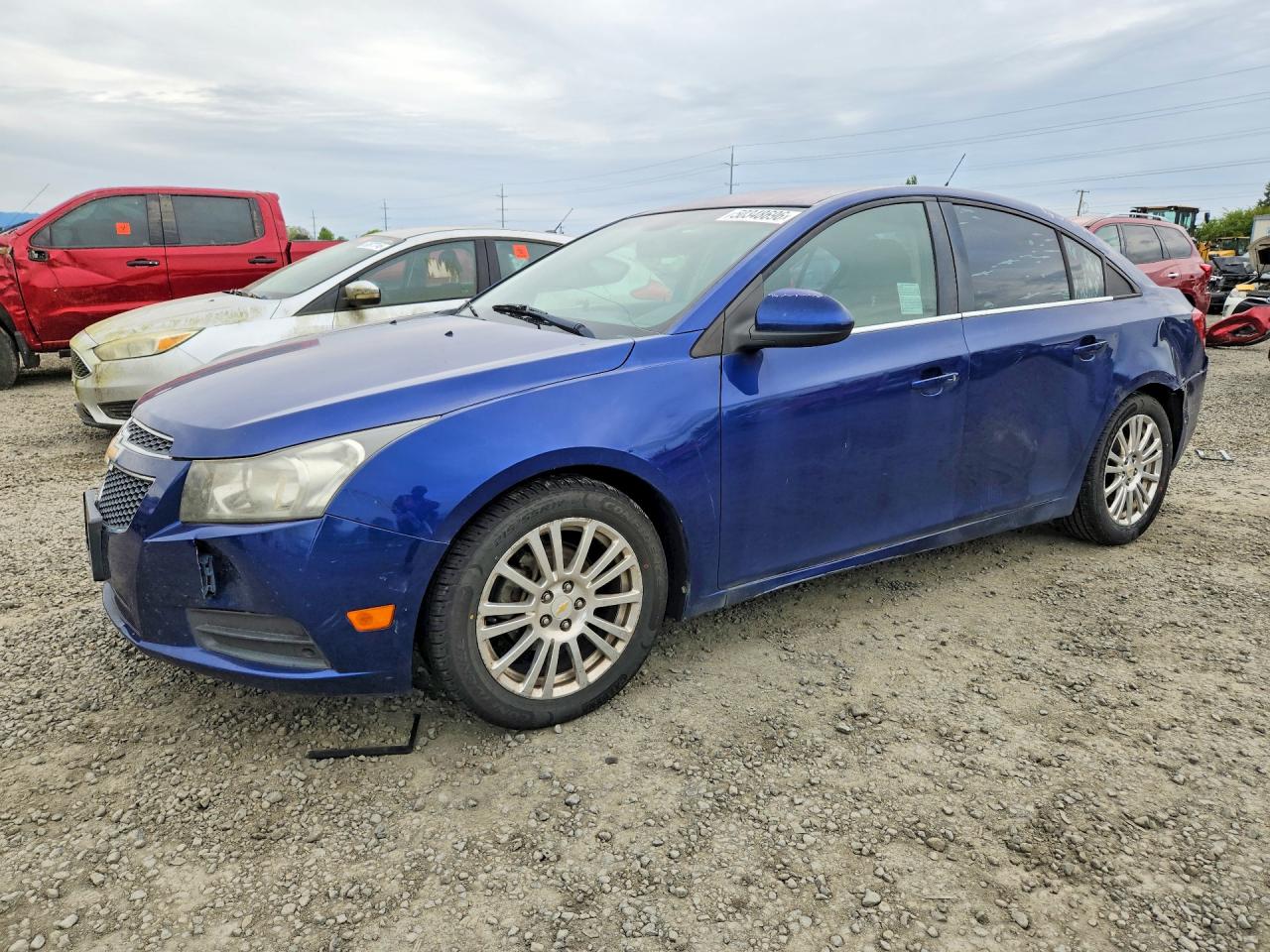 2012 Chevrolet Cruze Eco Blue vin: 1G1PK5SC6C7128437