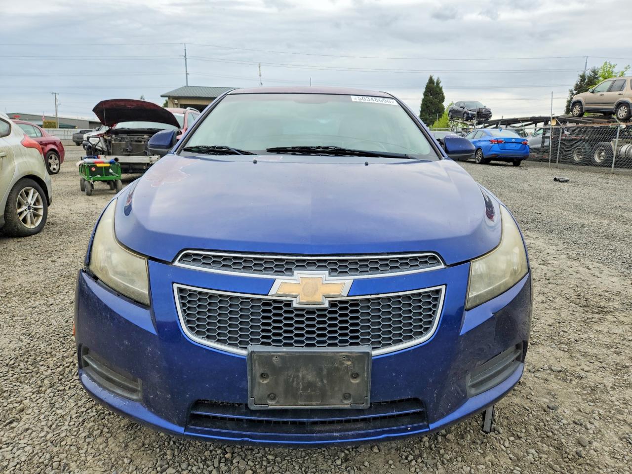 2012 Chevrolet Cruze Eco Blue vin: 1G1PK5SC6C7128437