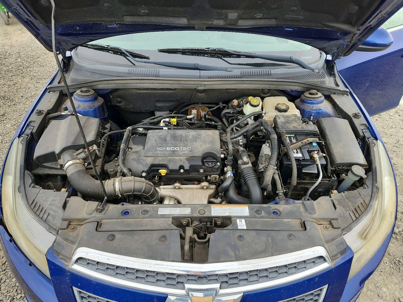 2012 Chevrolet Cruze Eco Blue vin: 1G1PK5SC6C7128437