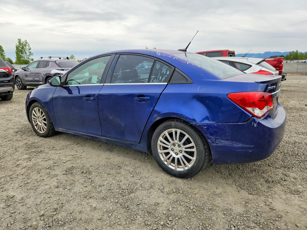 2012 Chevrolet Cruze Eco Blue vin: 1G1PK5SC6C7128437