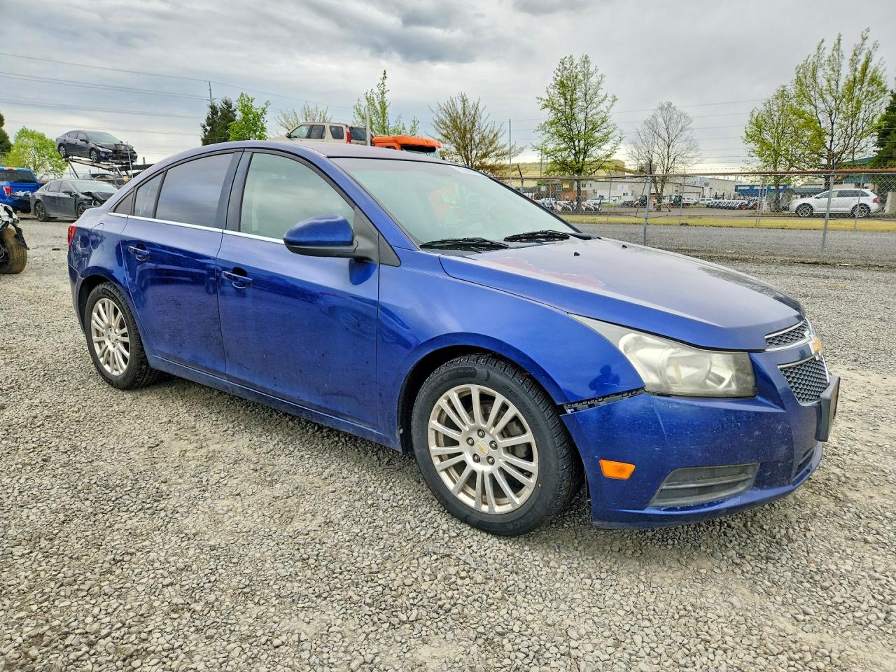 2012 Chevrolet Cruze Eco Blue vin: 1G1PK5SC6C7128437
