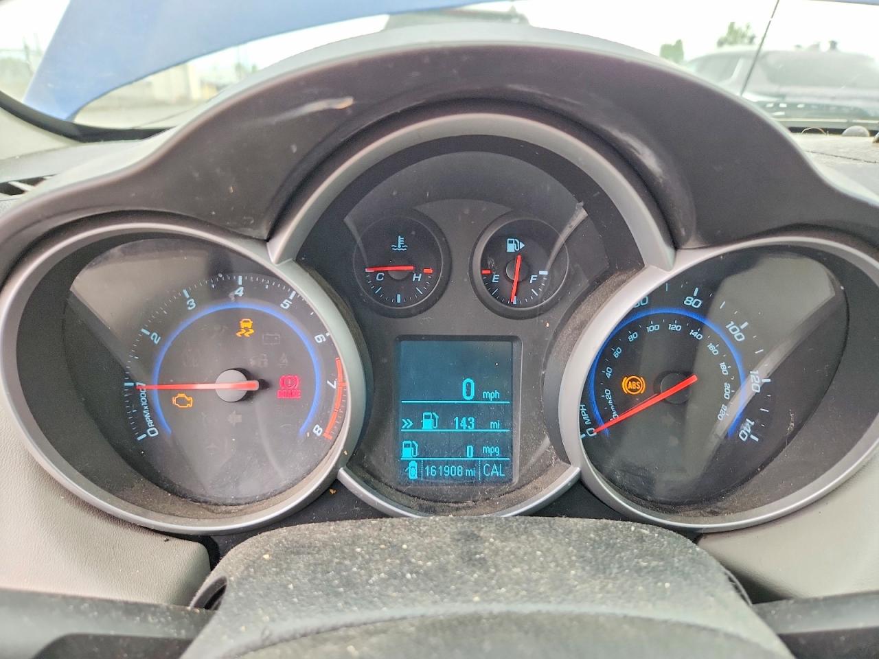 2012 Chevrolet Cruze Eco Blue vin: 1G1PK5SC6C7128437